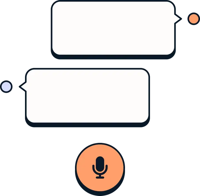 An iPhone mockup of Finie, the voice-enabled banking assistant